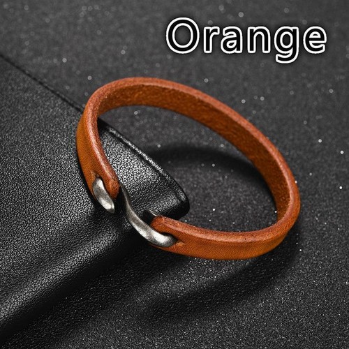 Stylisches echt leder armband - echt,