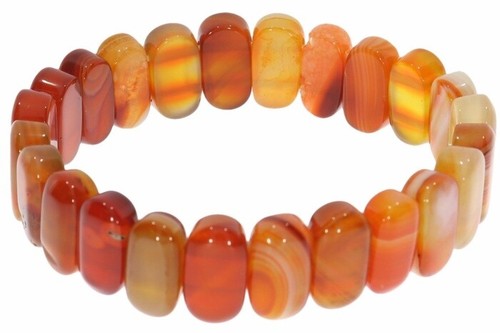 Achat orange carbochon - orange,