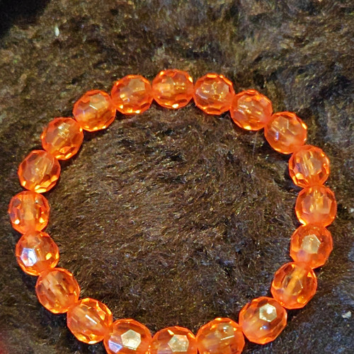 Perlenarmband rund rot - perlenarmband,