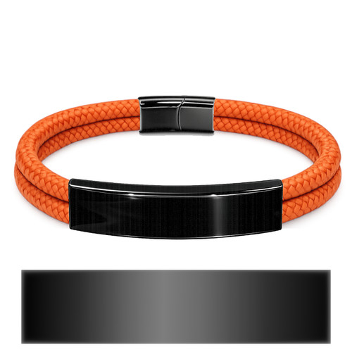 Segeltau armband 4 mm - x,